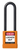 Brass Body Padlock With Plastic Cover - 1 3/4 Inch Body – Lockout/Tagout