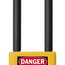 Brass Body Padlock With Plastic Cover - 1 3/4 Inch Body – Lockout/Tagout