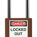 Plastic Body Aluminum Padlocks with Hardened Steel Shackle - 1.75" Body – Lockout/Tagout