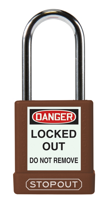 Plastic Body Aluminum Padlocks with Hardened Steel Shackle - 1.75" Body – Lockout/Tagout