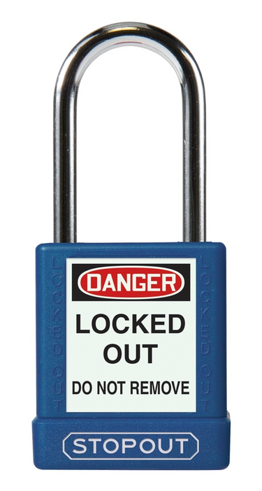Plastic Body Aluminum Padlocks with Hardened Steel Shackle - 1.75" Body – Lockout/Tagout