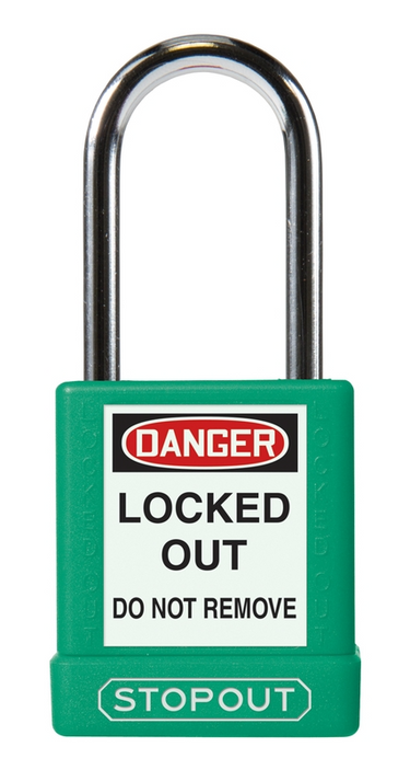 Plastic Body Aluminum Padlocks with Hardened Steel Shackle - 1.75" Body – Lockout/Tagout