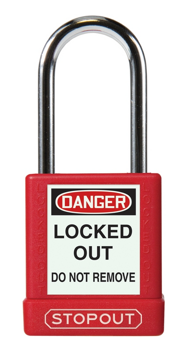 Plastic Body Aluminum Padlocks with Hardened Steel Shackle - 1.75" Body – Lockout/Tagout