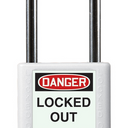 Plastic Body Aluminum Padlocks with Hardened Steel Shackle - 1.75" Body – Lockout/Tagout