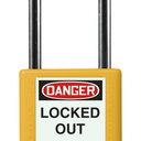 Plastic Body Aluminum Padlocks with Hardened Steel Shackle - 1.75" Body – Lockout/Tagout