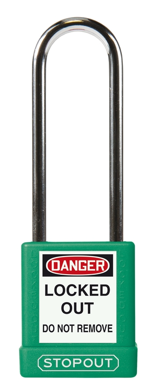 Plastic Body Aluminum Padlocks with Hardened Steel Shackle - 1.75" Body – Lockout/Tagout