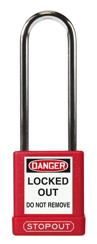 Plastic Body Aluminum Padlocks with Hardened Steel Shackle - 1.75" Body – Lockout/Tagout
