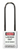 Plastic Body Aluminum Padlocks with Hardened Steel Shackle - 1.75" Body – Lockout/Tagout