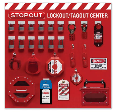 12-Padlock Group Lockout Center Combo Kit – Lockout/Tagout