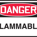 OSHA Danger Safety Label: Flammable – Signs & Labels
