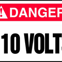 ANSI ISO Safety Signs: 110 Volts – Signs & Labels