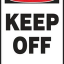 Safety Tag: Danger Keep Off – Lockout/Tagout