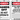 OSHA Danger Safety Tag: Hands Off - Do Not Operate – Lockout/Tagout