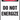 OSHA Danger Safety Tag: Do Not Energize – Lockout/Tagout