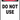 Jumbo OSHA Danger Safety Tag: Do Not Use – Lockout/Tagout