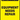 OSHA Caution Safety Tag: Equipment Needs Repair – Lockout/Tagout
