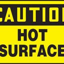 OSHA Caution Safety Sign: Hot Surface – Signs & Labels