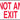 Safety Sign: Not An Exit (Red on White) – Signs & Labels