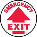 Floor Sign: Emergency Exit – Signs & Labels