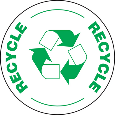 Floor Signs: Recycle – Signs & Labels