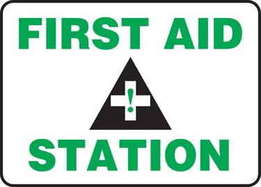 Safety Sign: First Aid Station – Signs & Labels