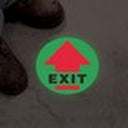 Floor Sign: Exit (Arrow) – Signs & Labels