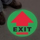 Floor Sign: Exit (Arrow) – Signs & Labels