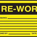 Safety Tag: Re-Work – Lockout/Tagout