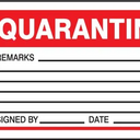 Safety Tag: Quarantine – Lockout/Tagout