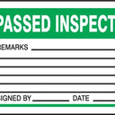 Safety Tag: Passed Inspection – Lockout/Tagout