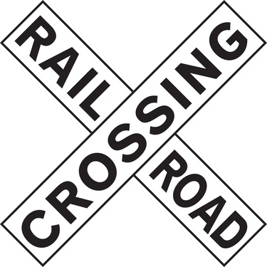 Rail Sign: Railroad Crossing – Signs & Labels