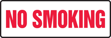 Safety Sign: No Smoking – Signs & Labels