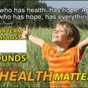 Write-A-Day Scoreboards: He Who Has Health Has Hope – Signs & Labels