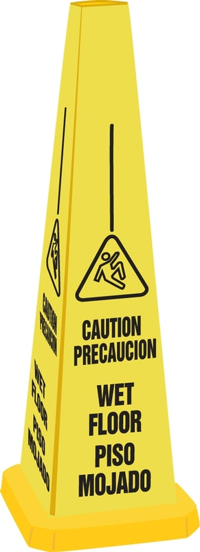 Quad-Warning Safety Cones – Signs & Labels
