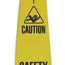 Quad-Warning Safety Cones – Signs & Labels