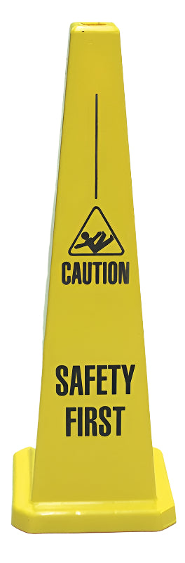 Quad-Warning Safety Cones – Signs & Labels