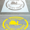 Floor Marking Stencil: Stop – Signs & Labels