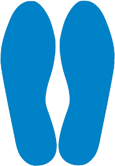 Floor Shape: Footprints – Signs & Labels