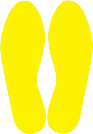 Floor Shape: Footprints – Signs & Labels