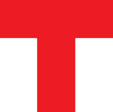 Floor Shape: T-Corner Rounded – Signs & Labels