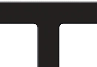 Heavy-Duty Floor Marking Shapes: T-Corner – Signs & Labels