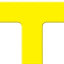 Heavy-Duty Floor Marking Shapes: T-Corner – Signs & Labels