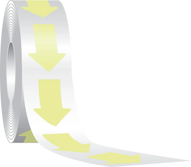 Glow-In-The-Dark Shapes: Arrow – Signs & Labels