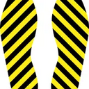 Floor Shape: 12-Inch Footprint – Signs & Labels