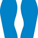 Floor Shape: 12-Inch Footprint – Signs & Labels