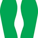 Floor Shape: 12-Inch Footprint – Signs & Labels