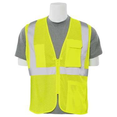 Delta Plus S169 Class 2 Zipper Safety Vest – Apparel