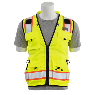 Delta Plus S252C Class 2 Deluxe Surveyor Vest – Apparel
