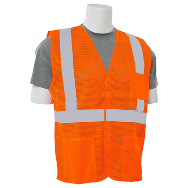 Delta Plus S362P Class 2 Safety Vest with Pockets – Apparel