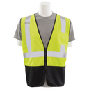 Delta Plus S363PB Class 2 Black Bottom Safety Vest – Apparel